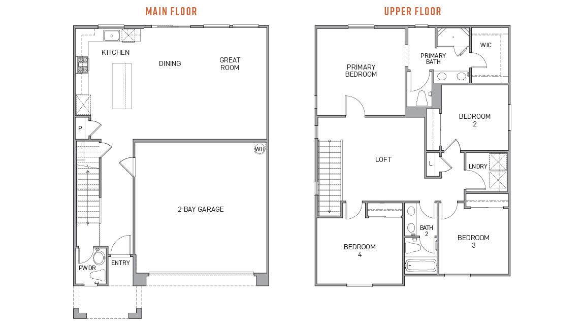 The Crossings Palisade Floorplan