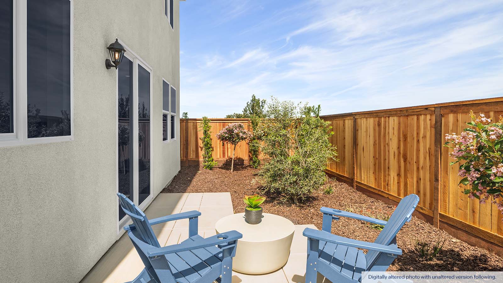The Crossings Sierra Plan Backyard