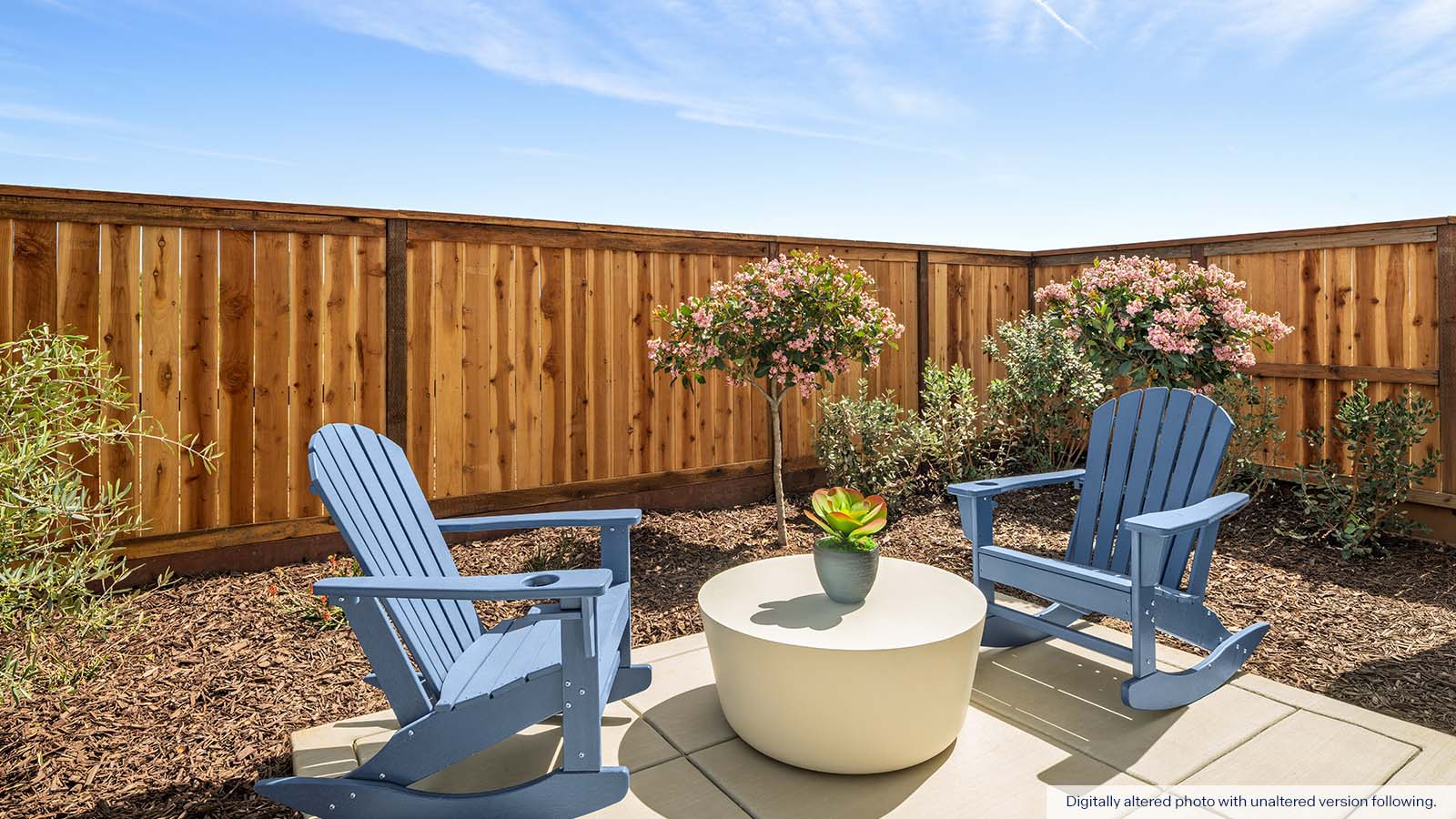 The Crossings Sierra Plan Backyard