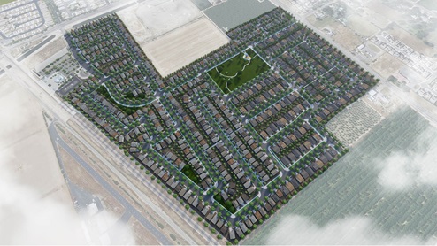 The Crossings Modesto Birds Eye Community Overall