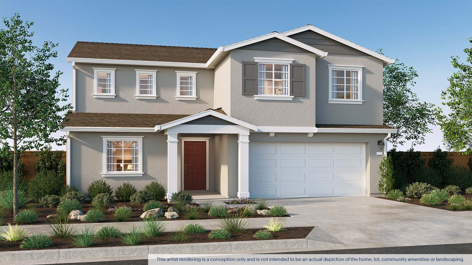 The Crossings Cypress Plan Traditional Exterior