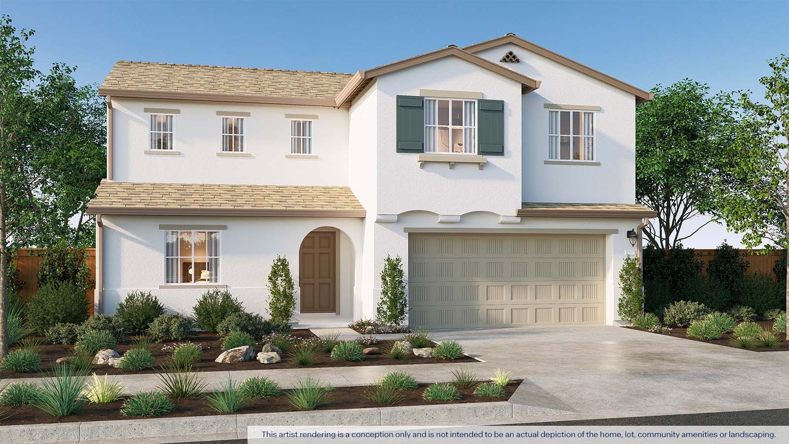 The Crossings Cypress Plan Spanish Exterior