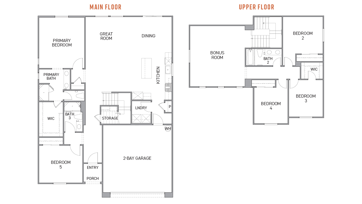 The Crossings Cypress Floorplan
