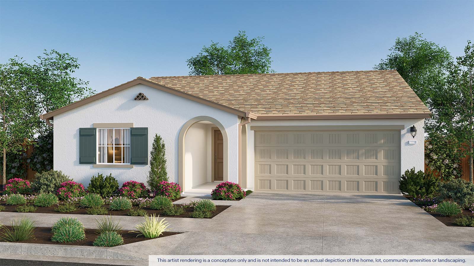 The Crossings Madrone Plan Spanish Exterior