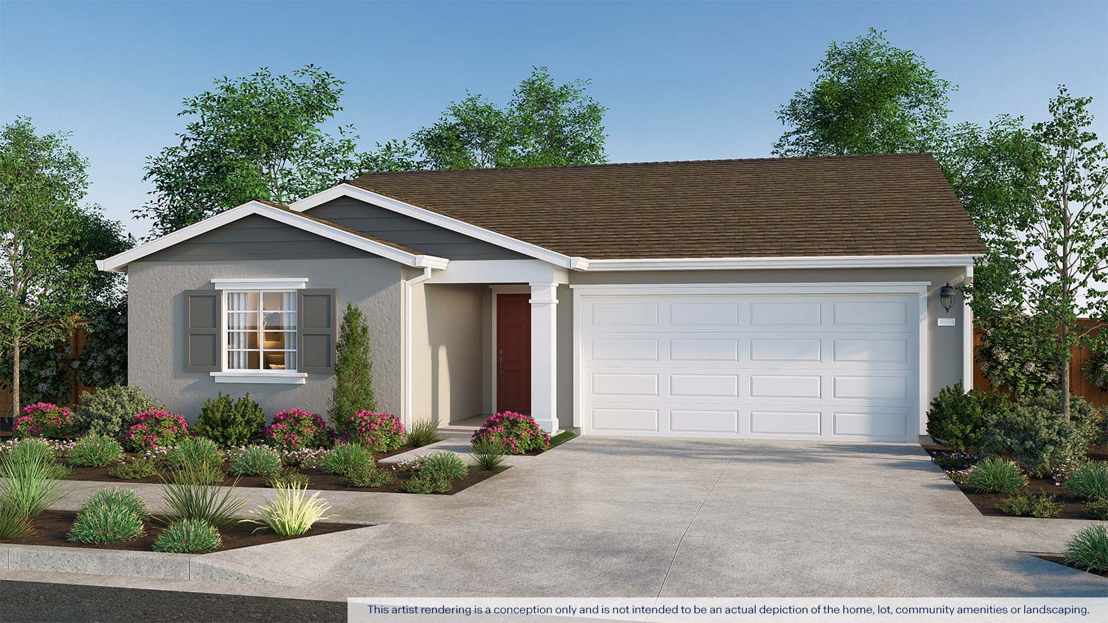The Crossings Madrone Plan Traditional Elevation Exterior