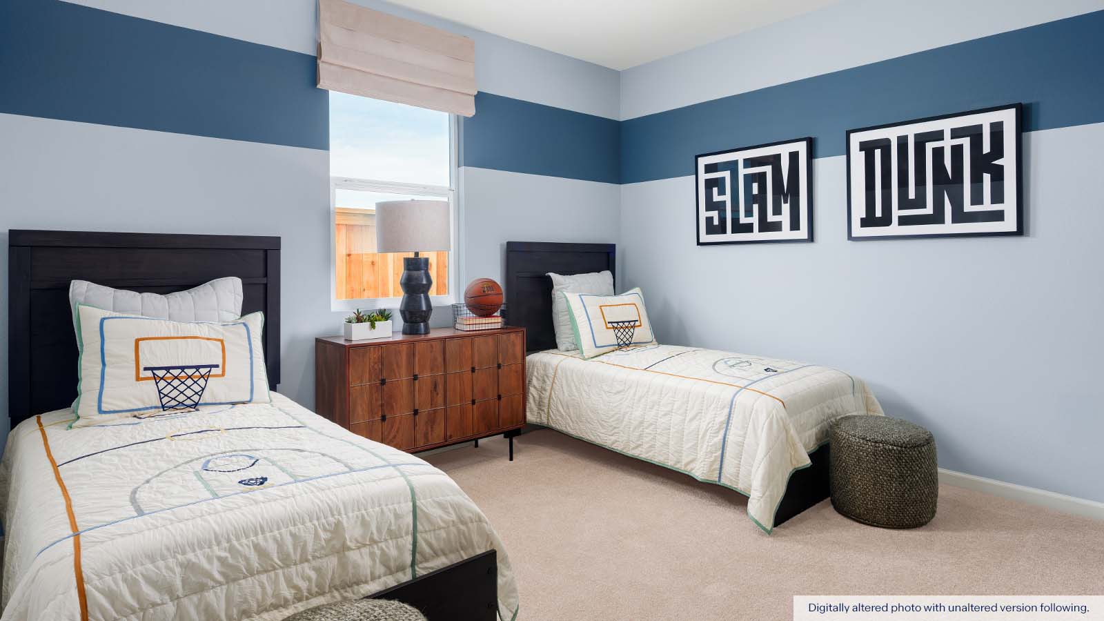 The Crossings Redwood Floorplan Kids Room