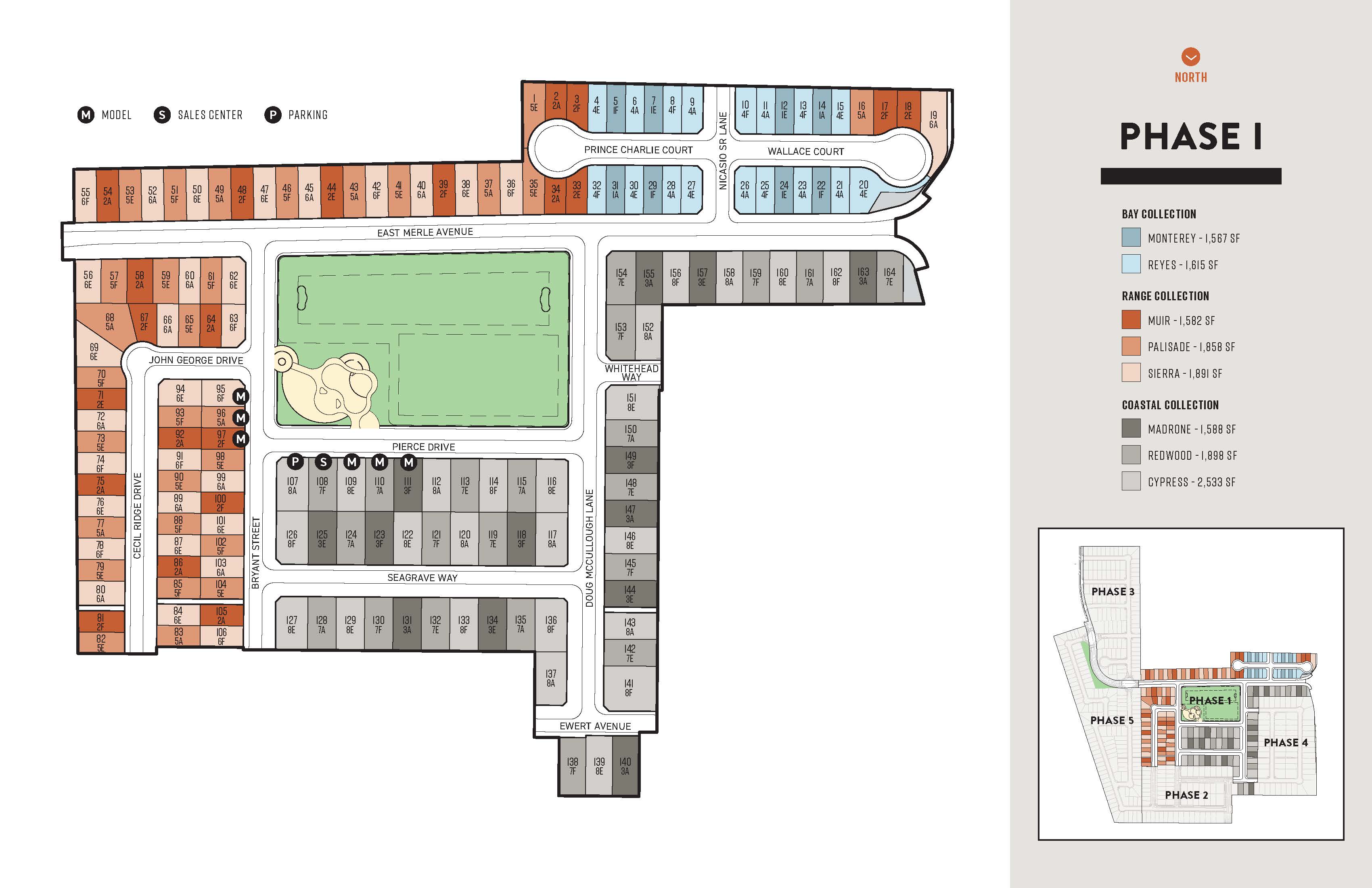 Static Lot Map