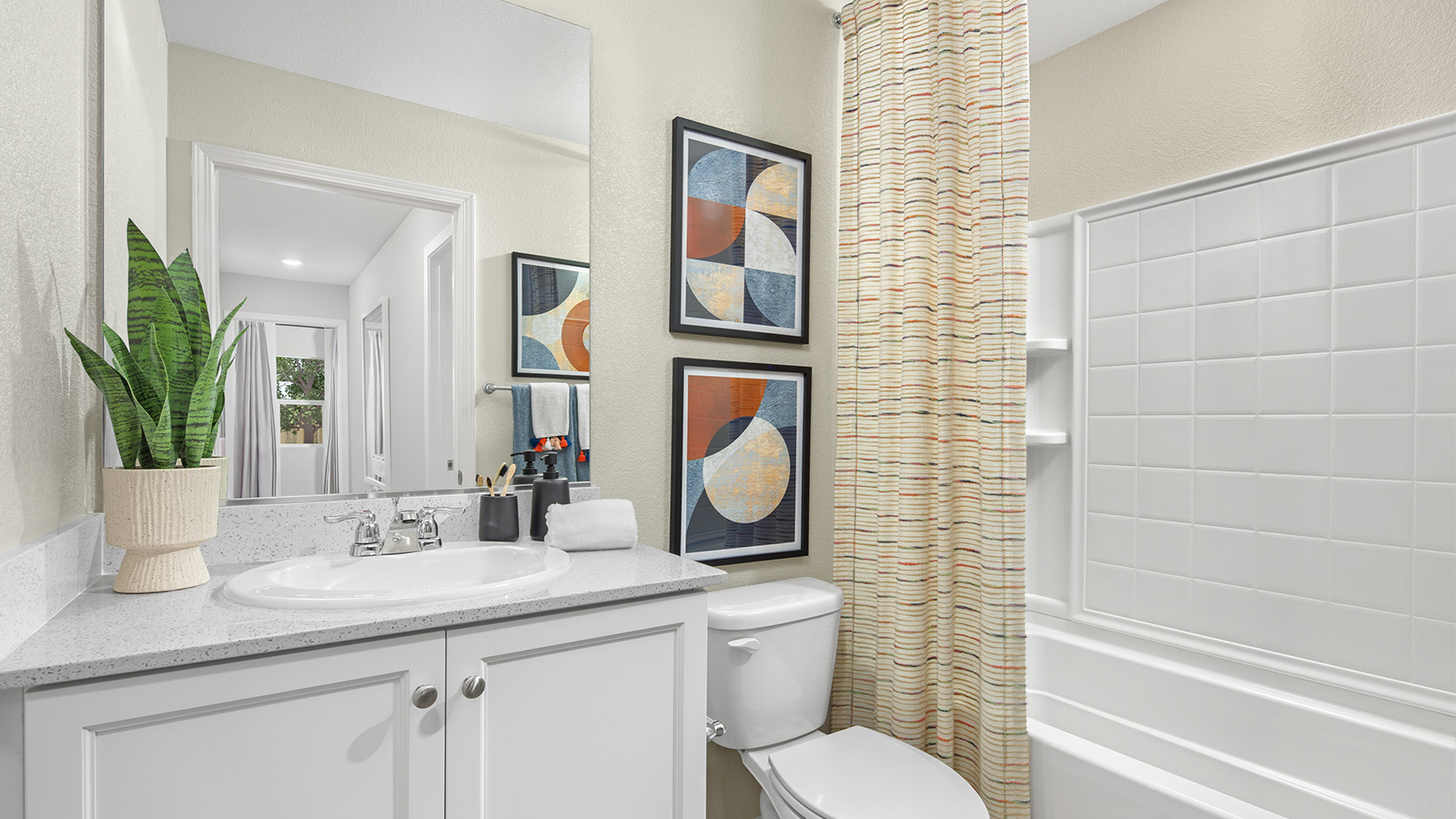 Meadows at Baldwin Ranch Redwood Plan Secondary Bathroom