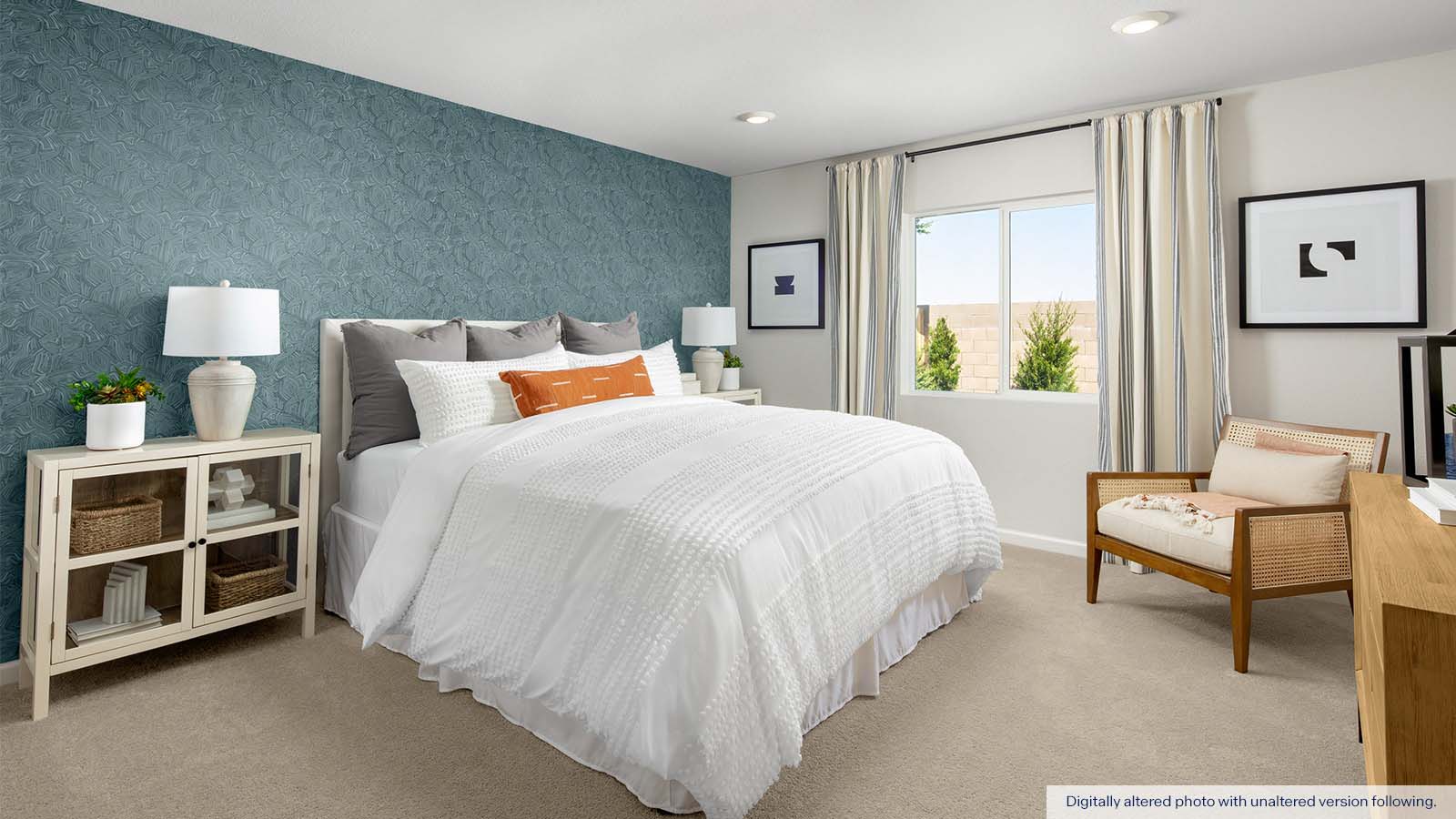 Meadows at Baldwin Ranch Redwood Plan primary bed