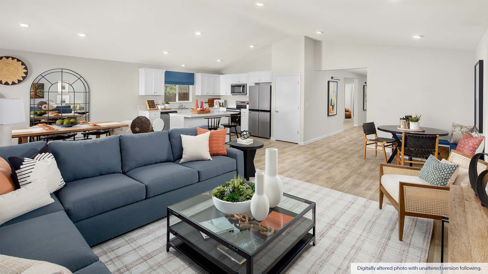 Meadows at Baldwin Ranch Redwood Plan Madrone Plan Mediterranean Exterior Living Room