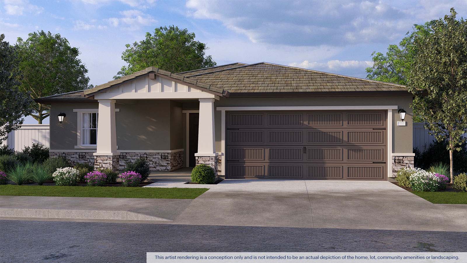 Meadows at Baldwin Ranch Redwood Plan Craftsman Exterior