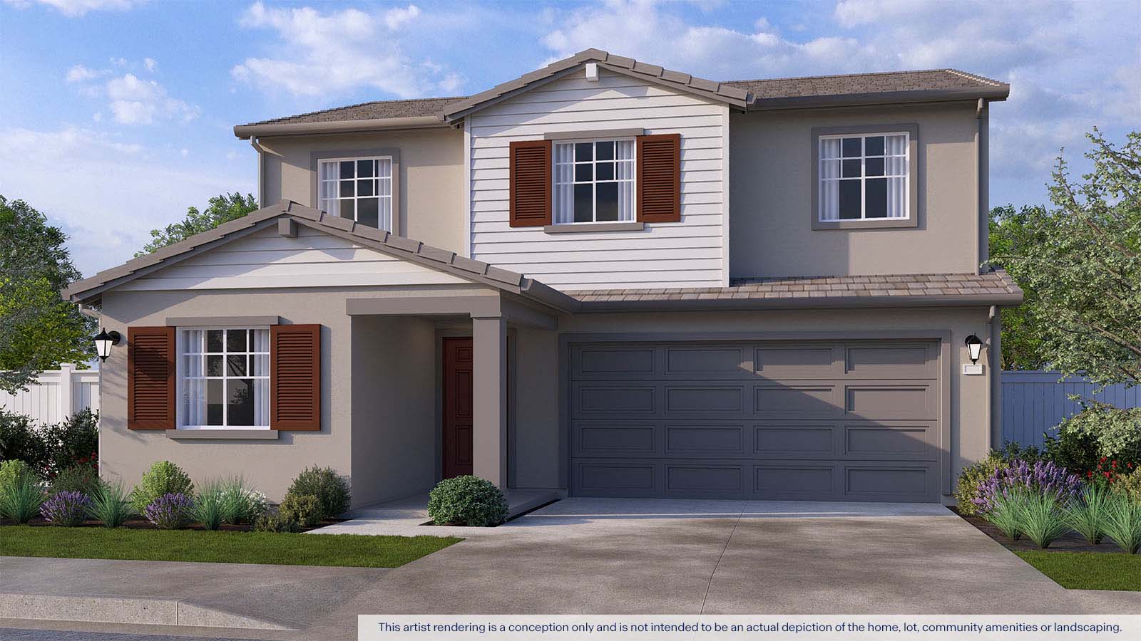 Meadows at Baldwin Ranch Rockaway Plan Ranch Elevation Exterior