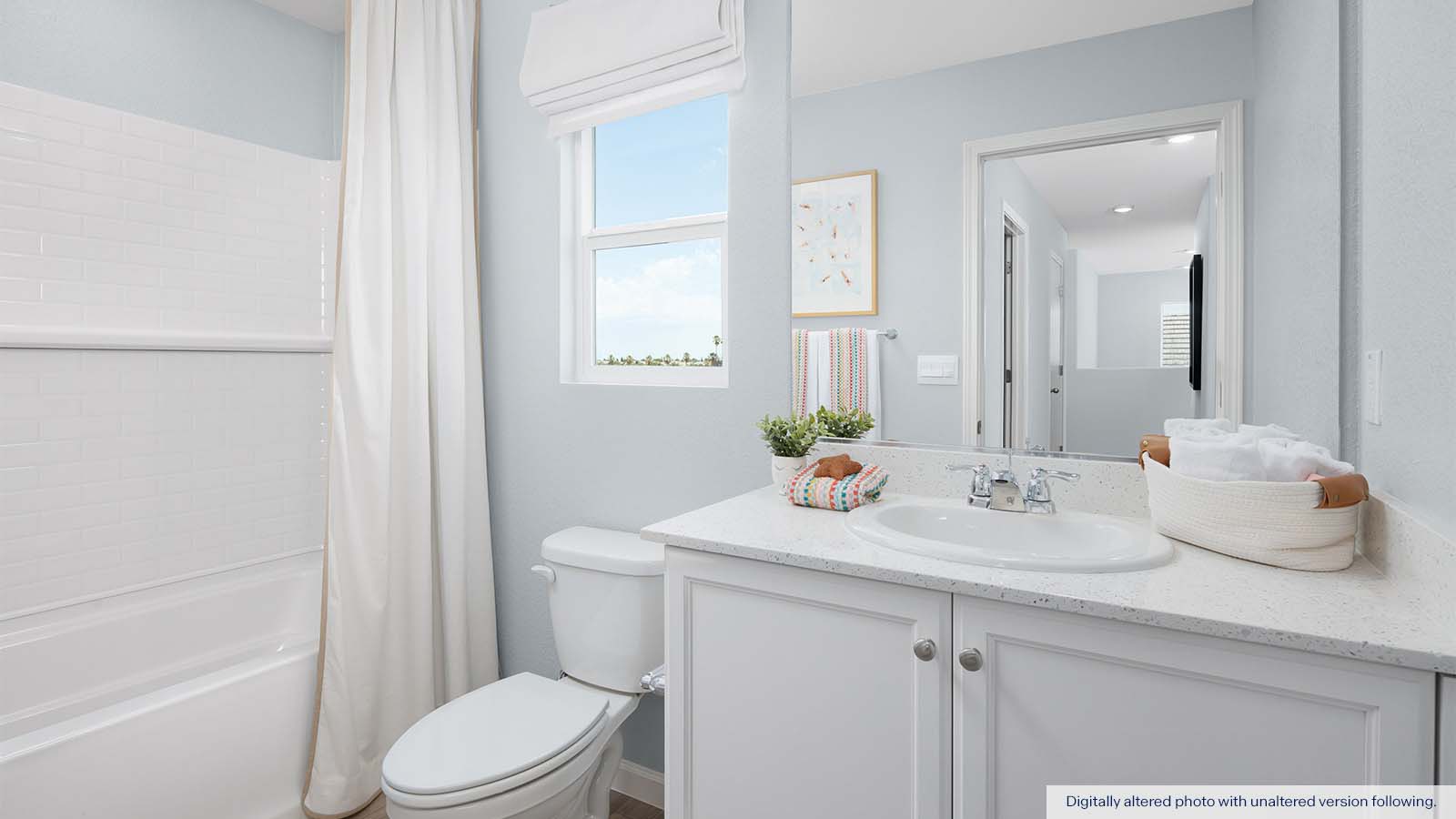 Meadows at Baldwin Ranch Rockaway Plan Upstairs Bath