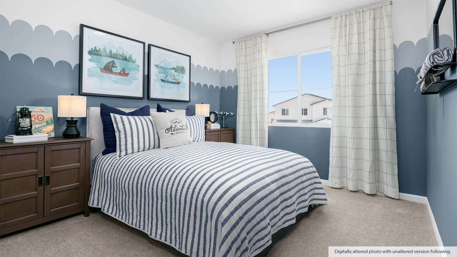 Meadows at Baldwin Ranch Rockaway Plan Boys Bed