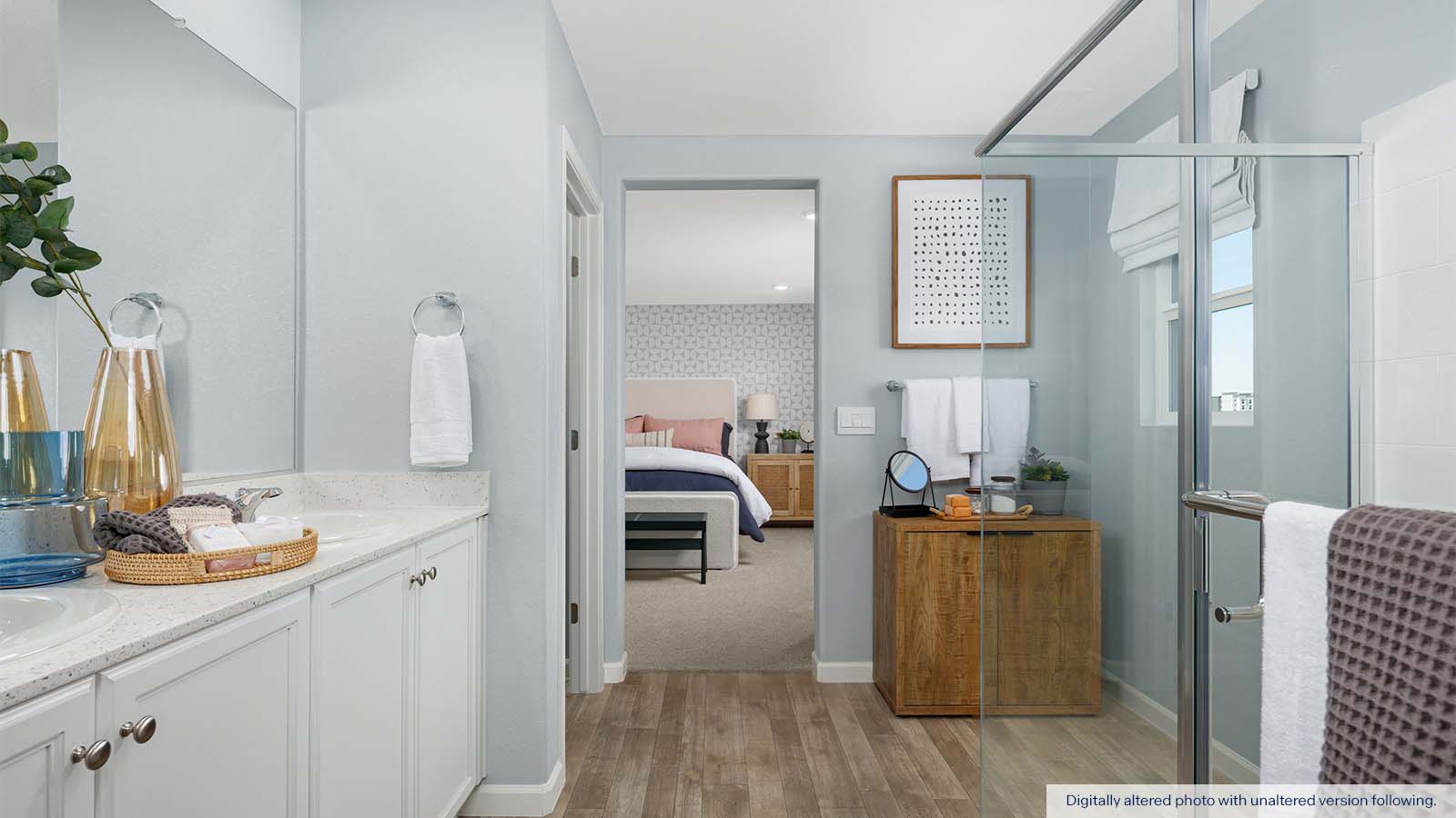 Meadows at Baldwin Ranch Rockaway Plan Primary Bath