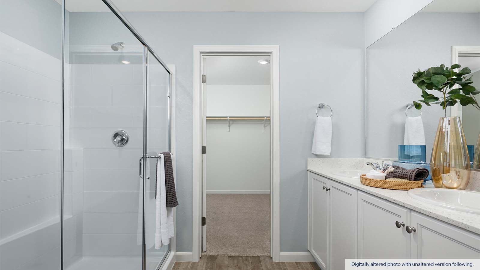 Meadows at Baldwin Ranch Rockaway Plan Primary Bath Closet
