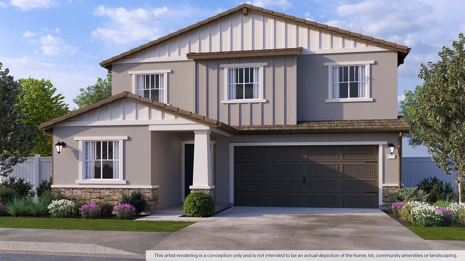 Meadows at Baldwin Ranch Rockaway Plan Craftsman Exterior