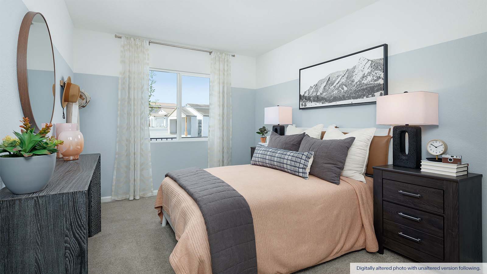 Meadows at Baldwin Ranch Rockaway Plan Guest bed