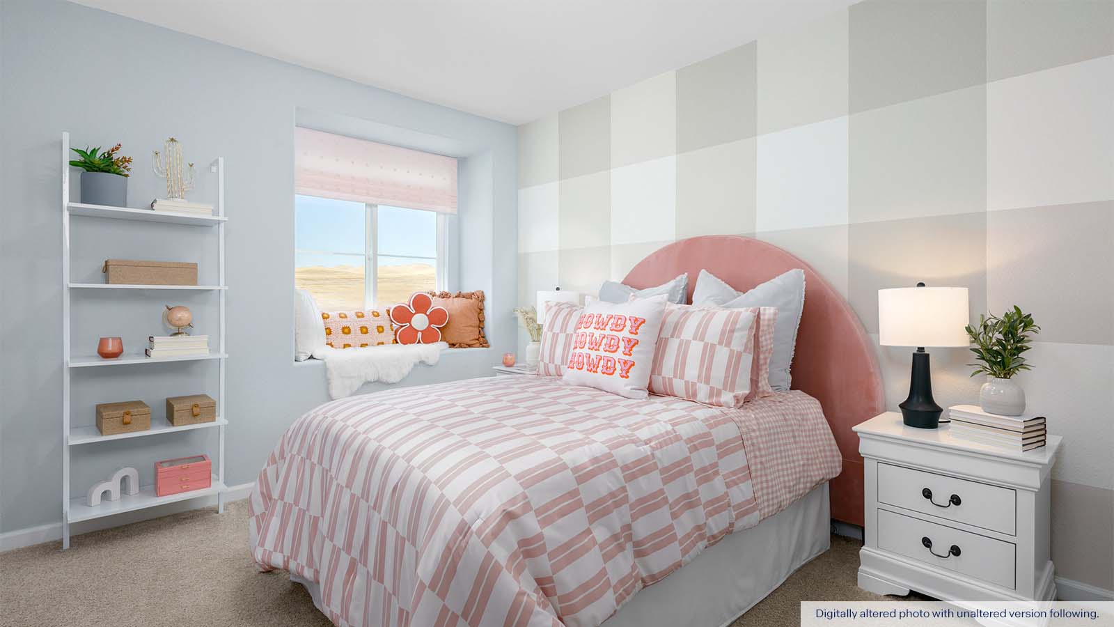 Meadows at Baldwin Ranch Rockaway Plan Girls bed