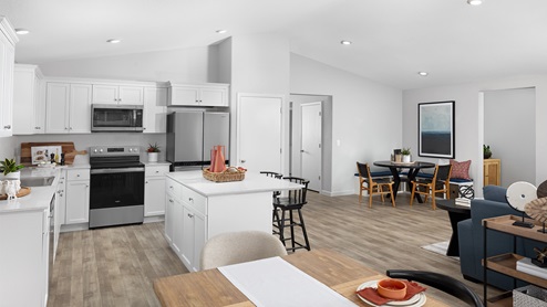 Meadows at Baldwin Ranch Plan 2 Kitchen Dining Room