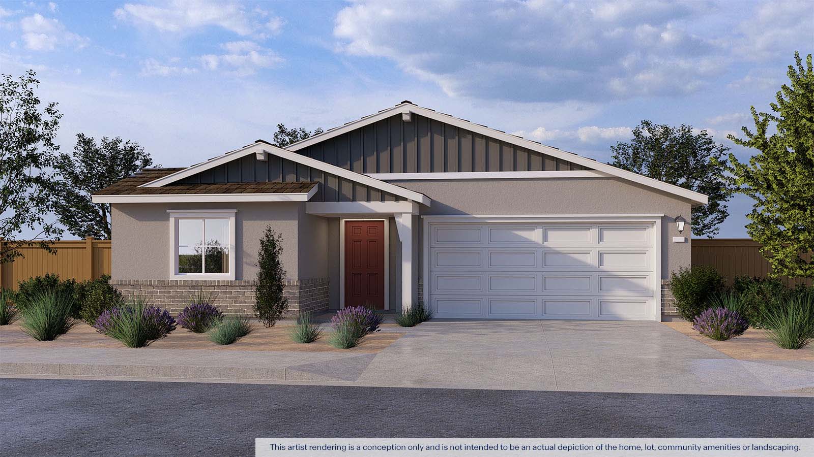 Alpine at Villa Ticino Madrone Plan Farmhouse Exterior