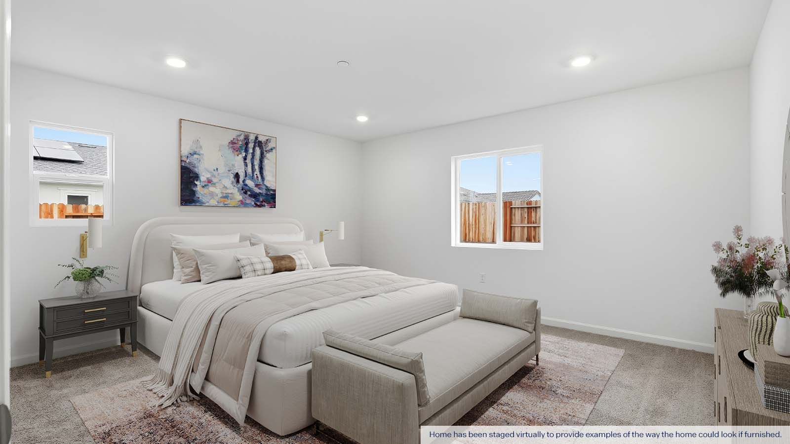 Alpine at Villa Ticino Madrone Plan Primary bed