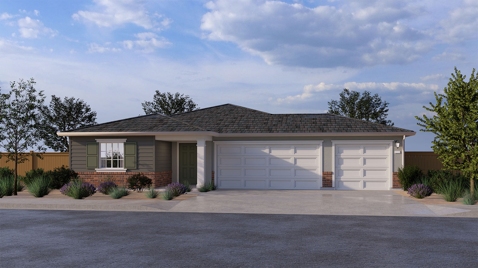 Alpine at Villa Ticino Plan 1 Exterior Traditional