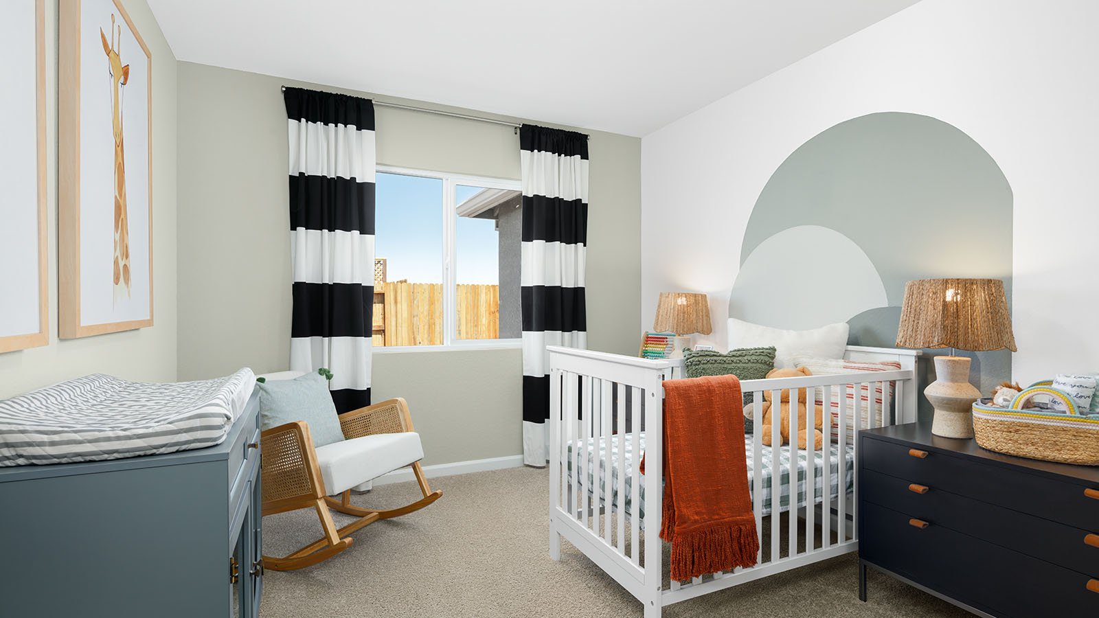 Alpine at Villa Ticino Redwood Plan Kids Bedroom