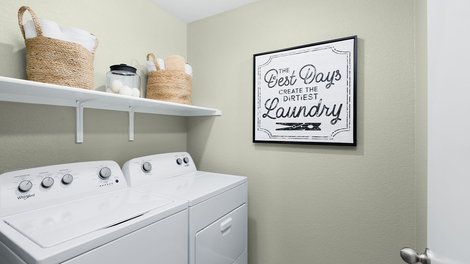 Alpine at Villa Ticino Redwood Plan Laundry