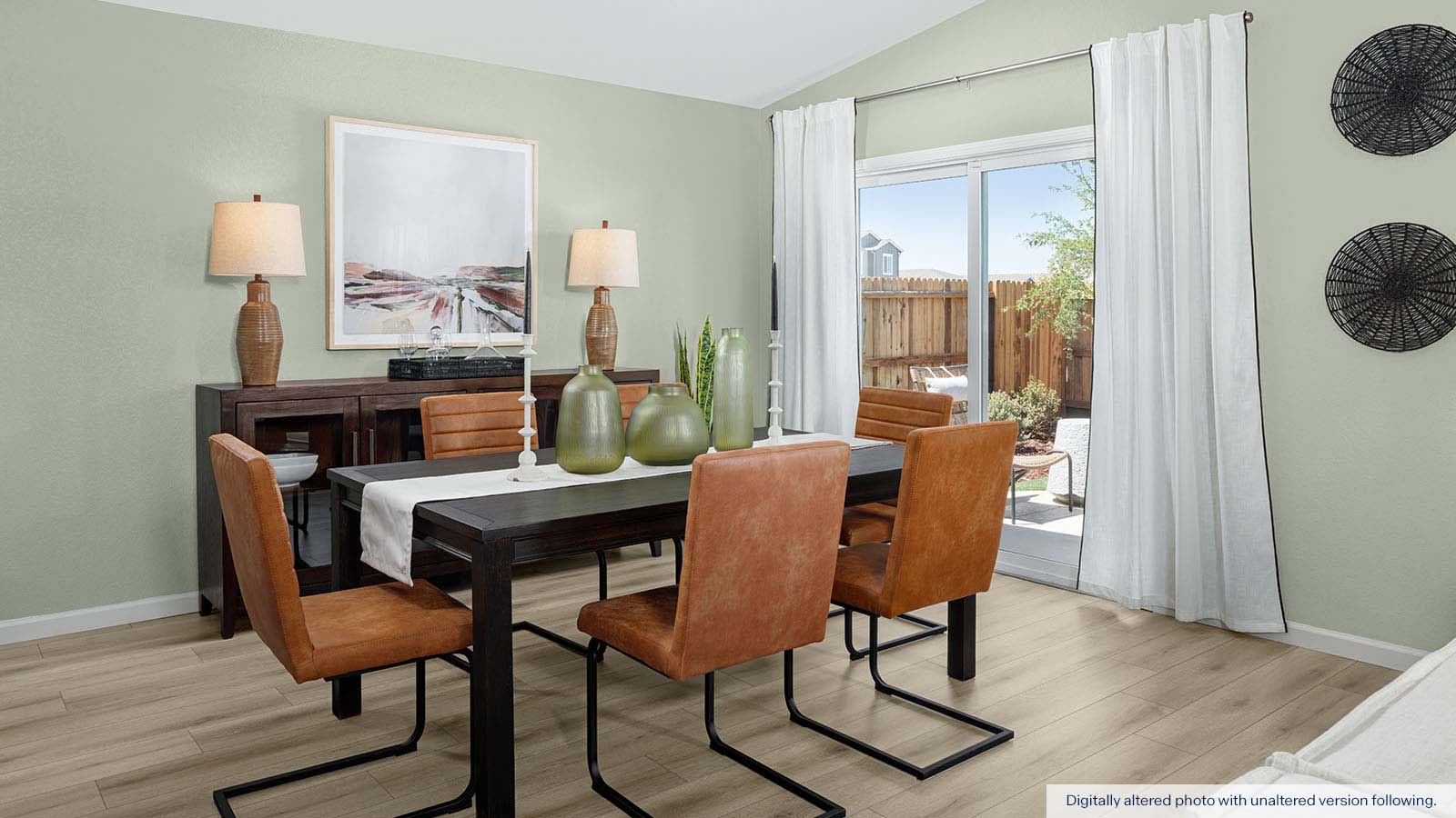 Alpine at Villa Ticino Redwood Plan Dining