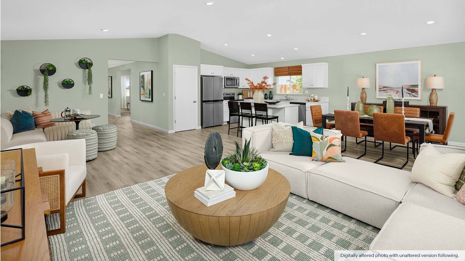 Alpine at Villa Ticino Redwood Plan Living Room