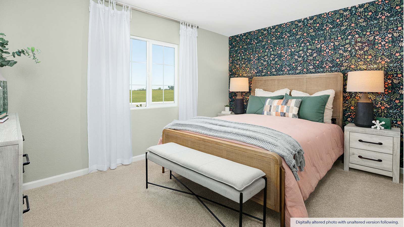 Alpine at Villa Ticino Redwood Plan Guest bed