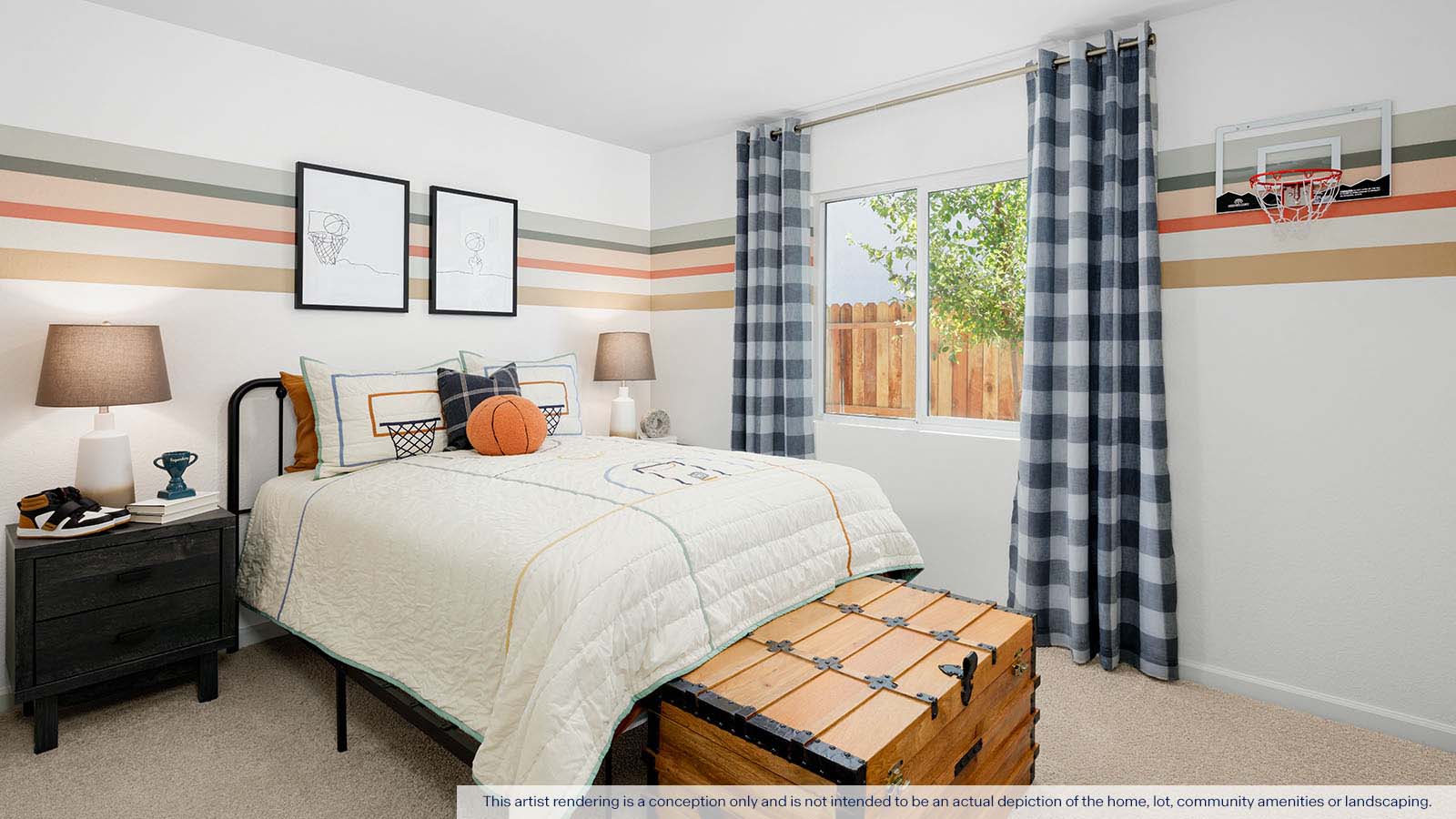 Alpine at Villa Ticino Redwood Plan Secondary Bed 1