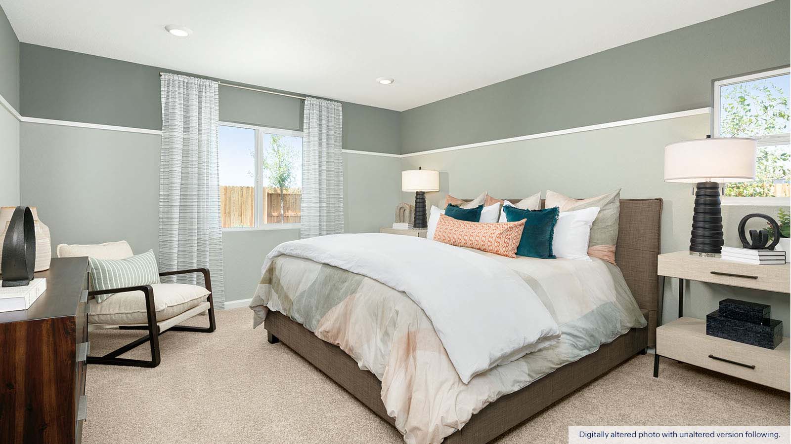 Alpine at Villa Ticino Redwood Plan Primary Bed