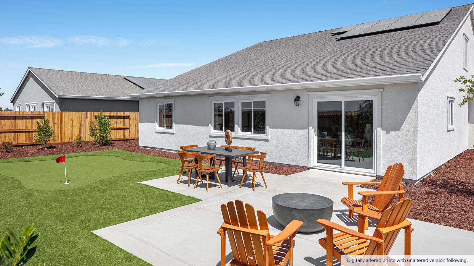 Alpine at Villa Ticino Cypress Plan Backyard