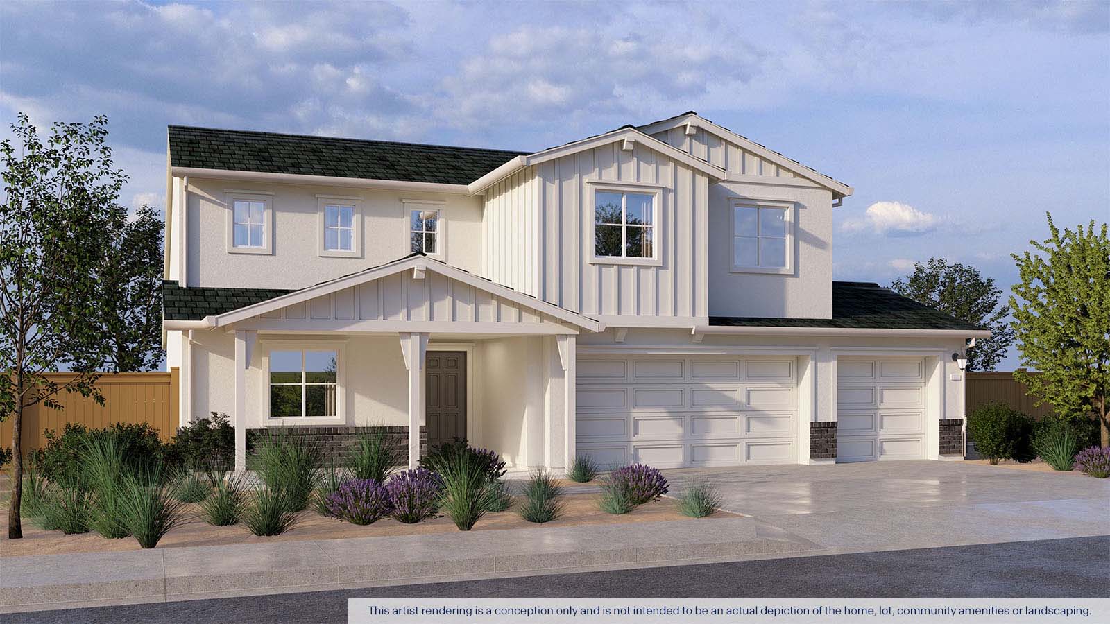 Alpine at Villa Ticino Exterior Rendering Farmhouse