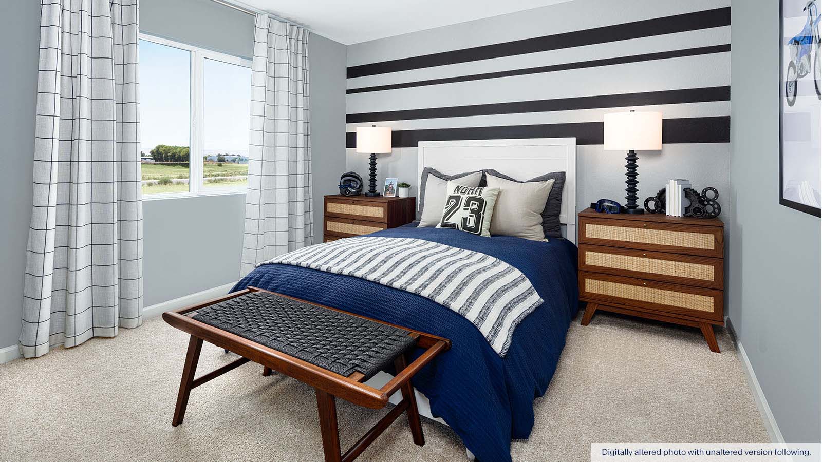 Alpine at Villa Ticino Cypress Plan Guest bed