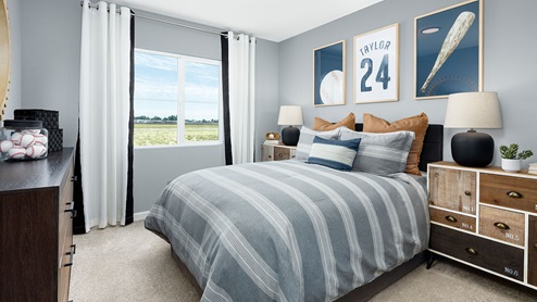 Alpine at Villa Ticino Plan 3 Sports Secondary Bedroom
