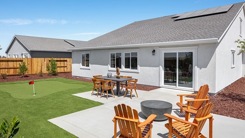 Alpine at Villa Ticino Plan 3 Backyard Exterior