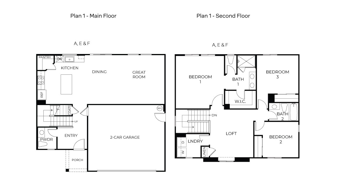 Sparrow at Stanford Crossing Floor Plan 1