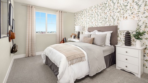 Sparrow at Stanford Crossing, Lathrop CA, Plan 3 Secondary Youthful Bedroom