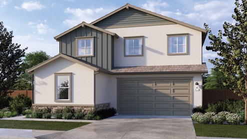 Sparrow at Stanford Crossing Plan 2 2065 Farmhouse Elevation