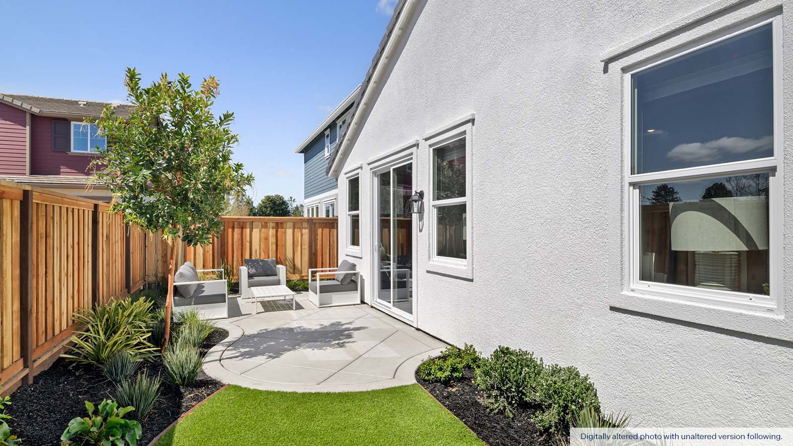 Stonebridge Maverick Plan Backyard