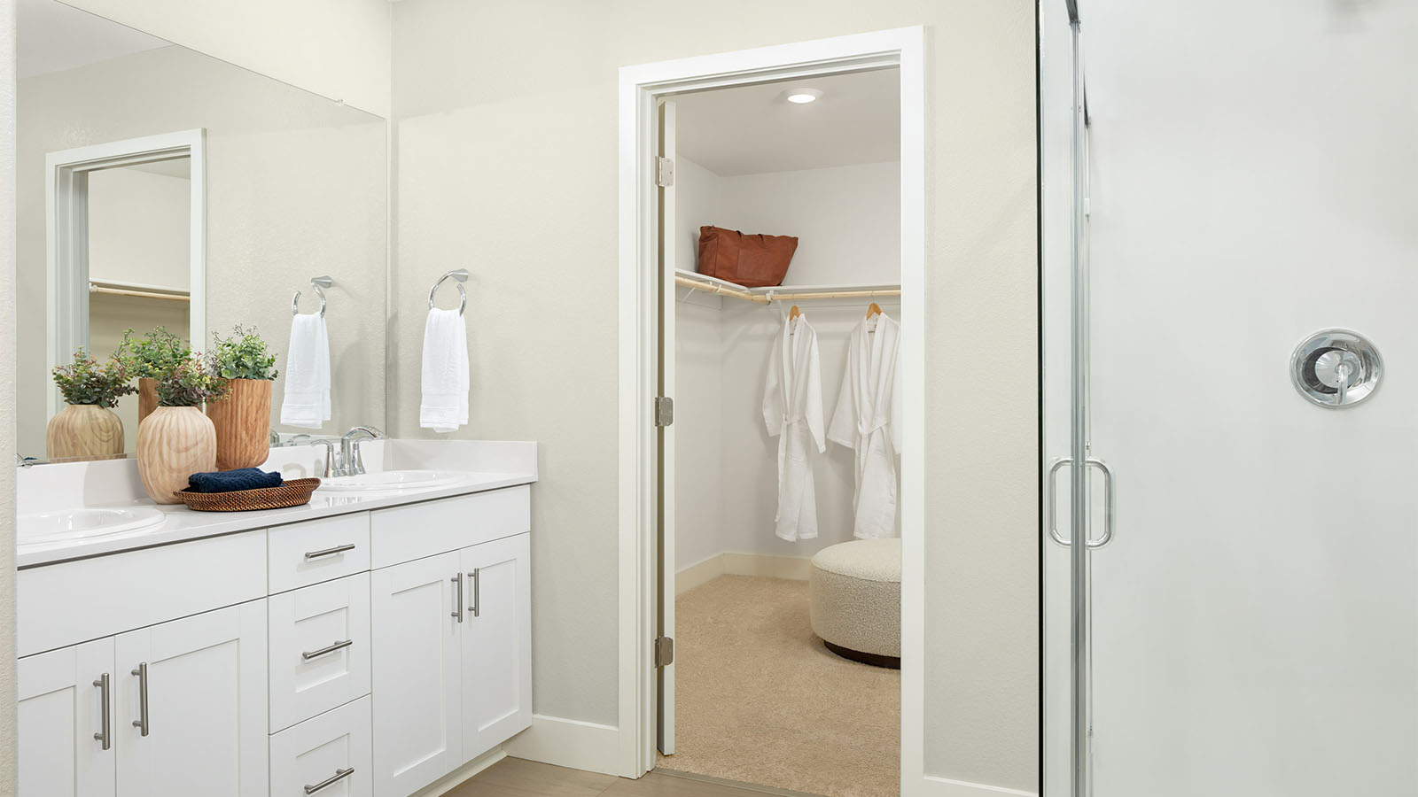 Stonebridge Rockaway Plan Primary Bathroom Closet