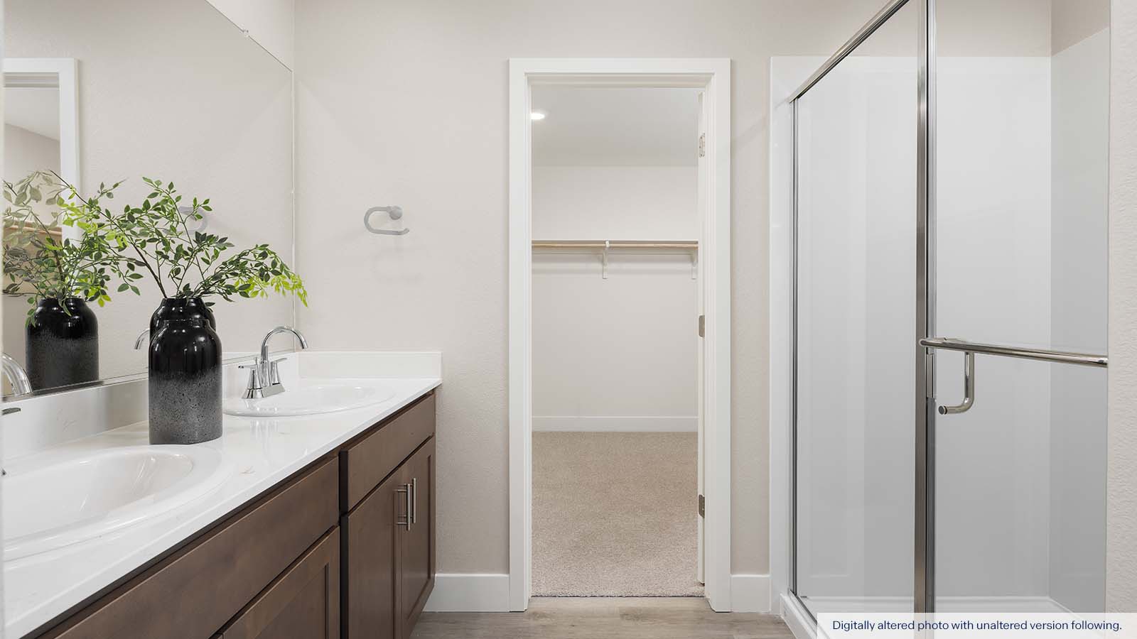 Stonebridge Santa Rosa Rockaway Farmhouse Primary Bathroom