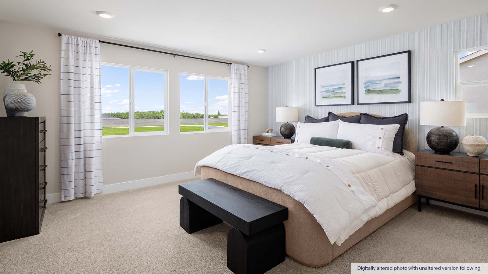 Stonebridge Santa Rosa Rockaway Farmhouse Primary Bedroom