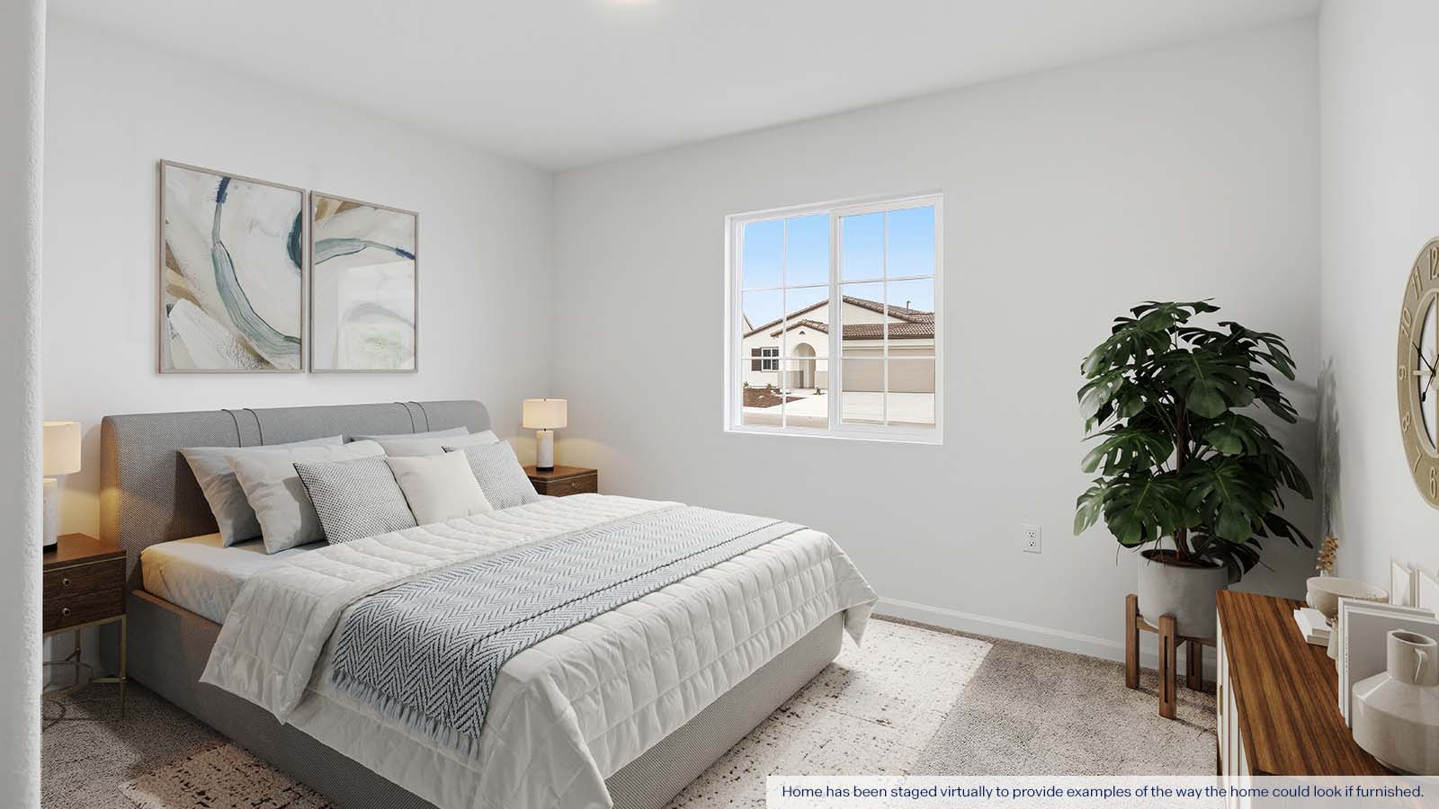 Harvest Hills Madrone Plan secondary bed front