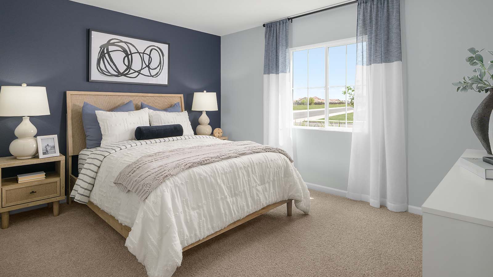 Harvest Hills Redwood Plan Guest Bedroom