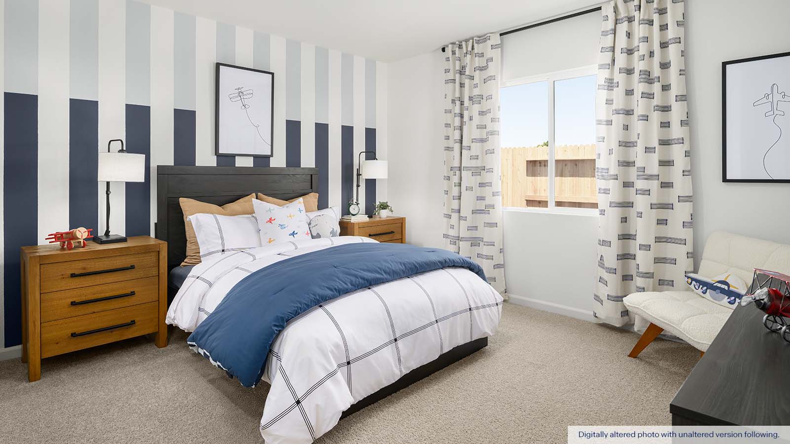 Harvest Hills II Redwood Plan Kids Bed