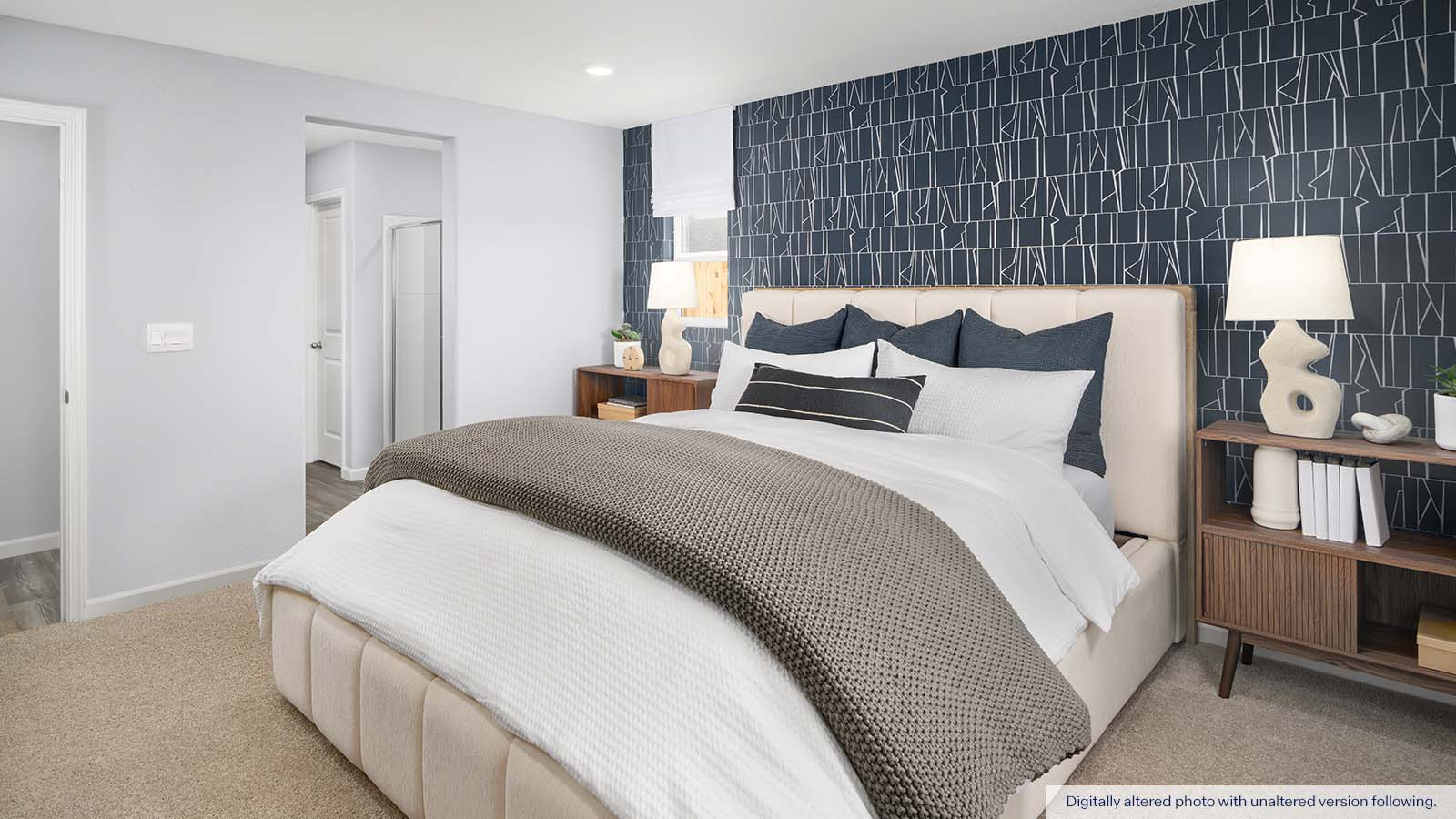Harvest Hills II Redwood Plan Primary Bed